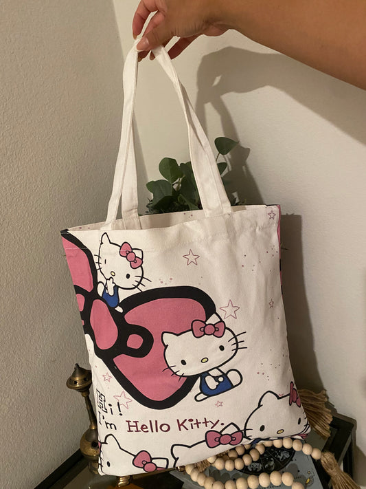 Canvas Tote & Makeup Scoops
