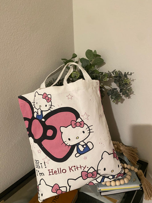 Canvas Tote & Makeup Scoops