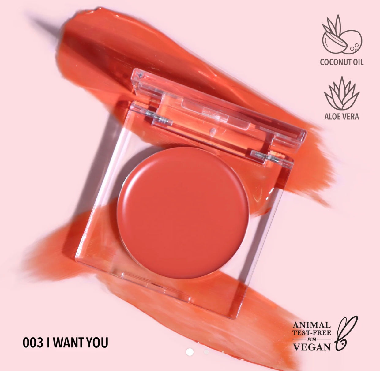 Moira LoveHeat Cream Blush 03- I Want You
