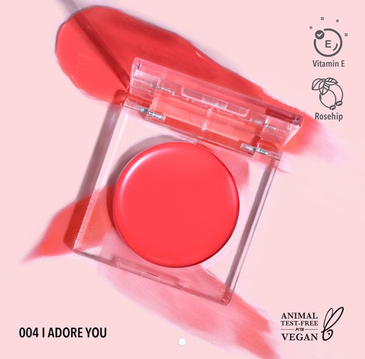 Moira LoveHeat Cream Blush - 04 I Adore You