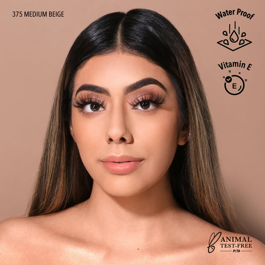 Moira - Foundation 375 Medium Beige