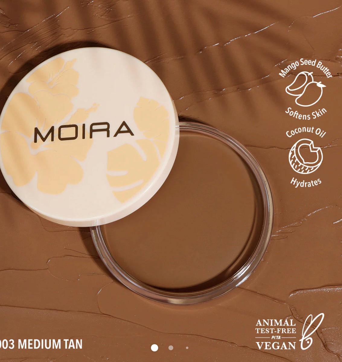 Moira/ stay golden cream bronzer 03 medium tan