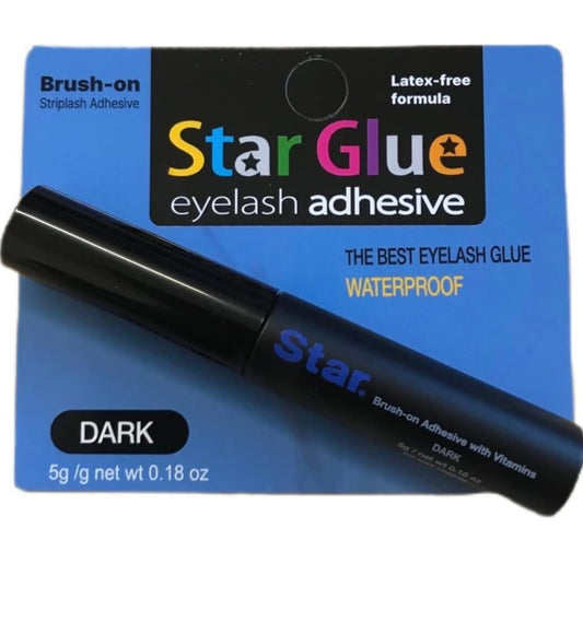 Star glue - eye lash adhesive brush on