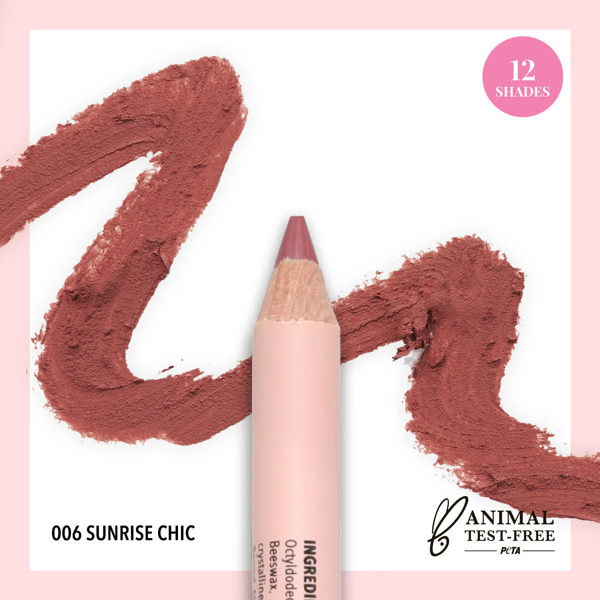 SIGNATURE LIP PENCIL 007 - APRICOT BROWN