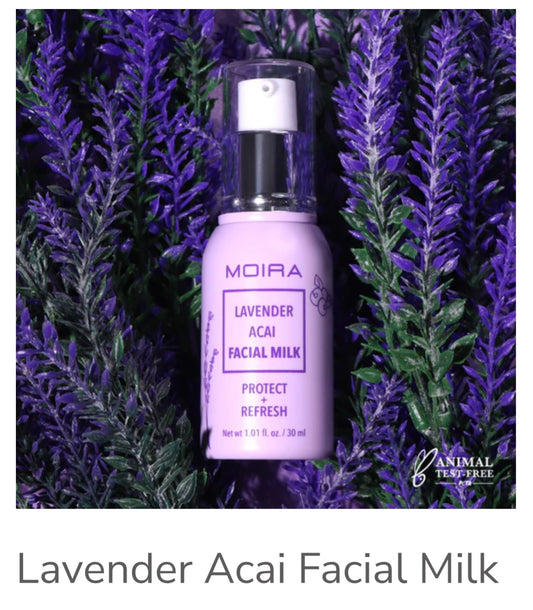 Moira Lavender Açaí Facial Milk