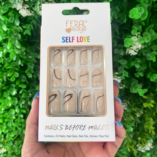 Feral Edges Nails- The Nude Set