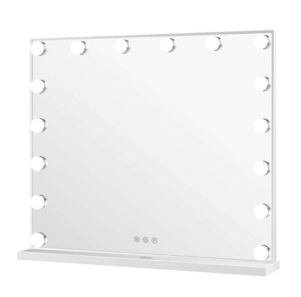 16 bulb vanity mirror - White