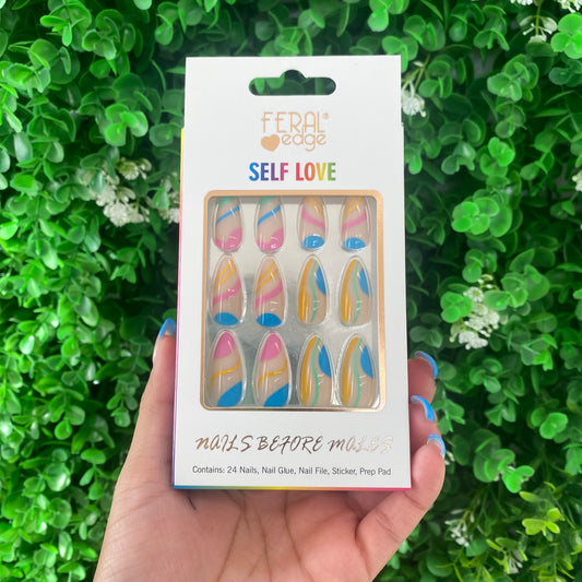 Feral Edge Nails- Colorful Set